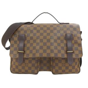 ルイヴィトン LOUIS VUITTON ダミエ ブロードウェイ ショルダーバッグ エベヌ N42270 本物保証