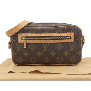 ルイヴィトン LOUIS VUITTON モノグラム ポシェット シテ ショルダーポーチ ショルダーバッグ M51183 本物保証 布袋付｜shop-takashimaya7