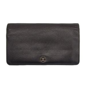 LOEWE（ロエベ） 美品 メンズ ロングウォレット 長財布 ブラック 黒