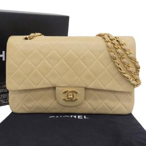 シャネル CHANEL マトラッセ25 Wフラップ チェーンショルダーバッグ A01112 4番台 ココマーク ヴィンテージ 本物保証 箱・布袋・保付