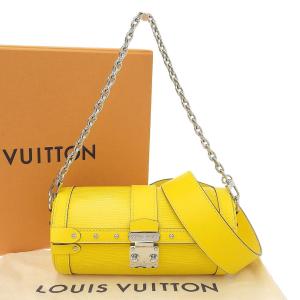 ルイヴィトン LOUIS VUITTON エピ パピヨン トランク ショルダーバッグ ジョーヌ 黄色 M58647 希少 レア 本物保証 箱・布袋付 超美品｜shop-takashimaya7