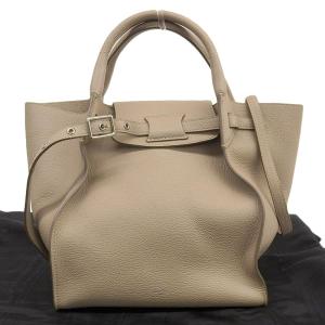 セリーヌ　Céline ベージュ ラゲージ マイクロ ショッパー　デューン CELINE（セリーヌ） 〔良品〕セリーヌ/CELINE ラゲージ マイクロ