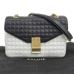 CAMBON シャネル CHANEL カンボンライン ショルダーポーチ パイソン 白