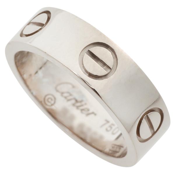 カルティエ CARTIER 約7.1g ラブリング リング 指輪 K18WG ホワイトゴールド #5...