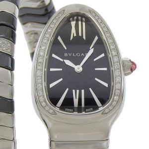 ブルガリ BVLGARI セルペンティ トゥボガス スネーク シングルスパイラル SP35S SP35BBSDBCSD1 ダイヤ 本物保証 箱・保付 新品同様
