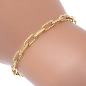 カルティエ CARTIER 9.5g サントスドゥカルティエ スモール B6090300 K18YG メンズ ブレスレット 本物保証 箱・保付 新品同様