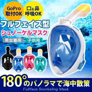 シュノーケルマスク ダイビングマスク 180°パノラマシービュー