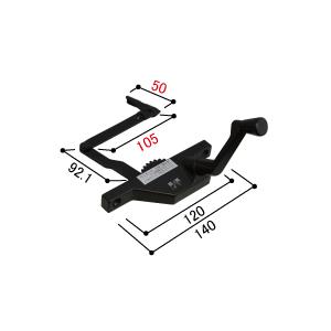 YKK オペレーターハンドル（外観左吊元用）HH2K16168