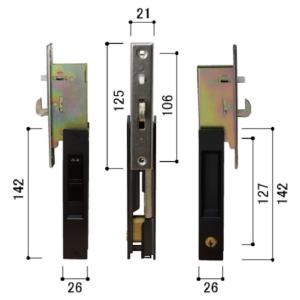 YKK AP 戸先 鎌錠(HH-K-10871) テラス戸4H 4H YKK サッシ YKK AP 戸先 鎌錠(HH-K-10871) テラス戸4H 4H YKK サッシ