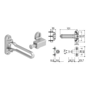 送料込み YKK 玄関ドア ドアガード（ヴェナートJD型・プロントPD型