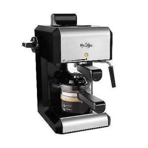 Mr. Coffee Caf? 20-Ounce Steam Automatic Espresso and Cappuccino Machine