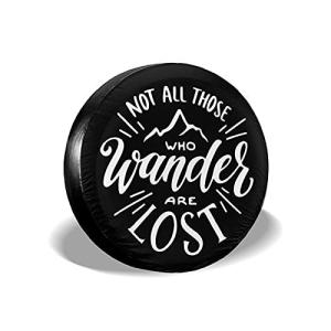 Cozipink Not All Those Who Wander are Lost スペアタイヤカバー