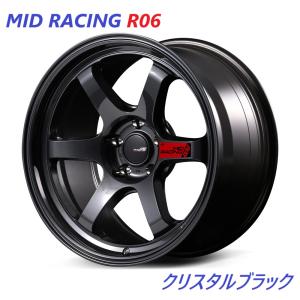 マルカサービス 【納期要確認】MID Racing R06 SIZE:9.5J-18 ET:±0 PCD