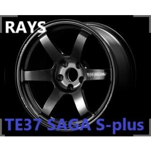 RAYS VOLK RACING TE37SAGA S-plus 7.5J-18インチ (48) 5H/PCD100 MM 