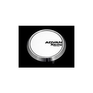 ADVAN 【納期要確認】ADVAN Racing センターキャップ FLAT ホワイト 
