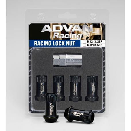 【納期要確認】ADVAN Racing レーシング ロックナット M12×1.50P 17mm HE...