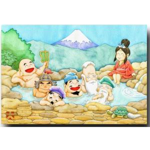 和道楽・七福神ポストカード 宝船 年賀状 : ポストカードと和雑貨の和