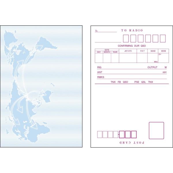 QC04　アマチュア無線用　既製品ＱＳＬカード　　100枚入り