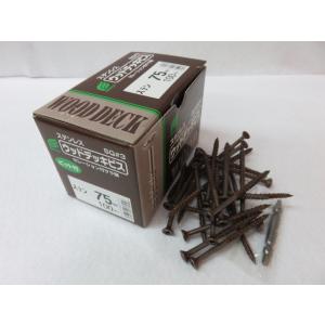 ウイング　ステン・ウッドデッキビス　７５mm　１箱１００本入