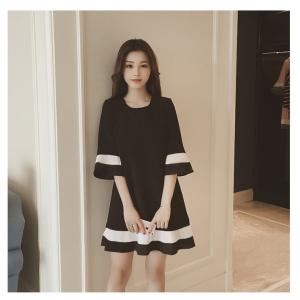 ワンピース 膝丈 レディース 半袖  ポイント消化  春 夏 ファッション  268DMDM