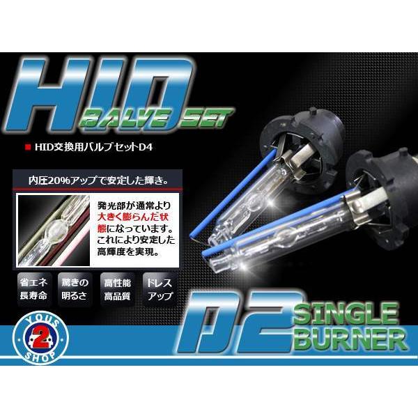 純正交換 30セルシオ 後期 UCF30・31 D2S HID交換バルブ 6000K