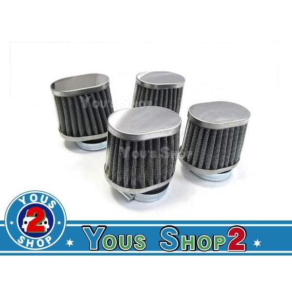 バイク パワーフィルター 50mm ホンダ HONDA CB400SF NC31 4個売