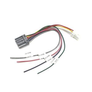 送料200円◎ ケンウッド MDV-D504BT 2017年モデル ETC連動 ステアリングリモコン接続ハーネス KNA-300EX互換 配線 コード ケーブル