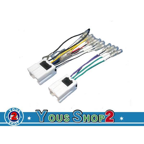 メール便 オーディオハーネス スカイライン ＧＴ-Ｒ H07.1〜H14.8 日産純正配線変換キット...