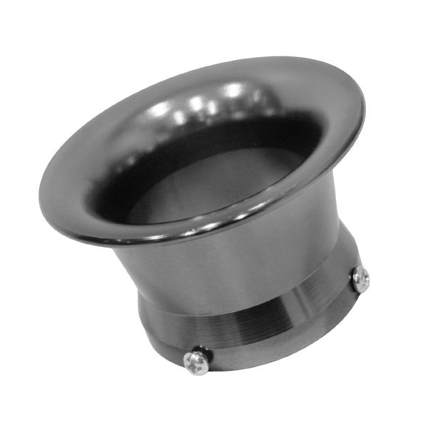 Б 汎用 エアーファンネル ガンメタ アルミ アルマイト 50mm マグナ/モトコンポ/モトラ/モン...