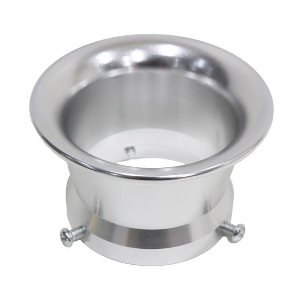 Б 汎用 エアーファンネル シルバー アルミ アルマイト 50mm PE24/PE28/VM26/C...