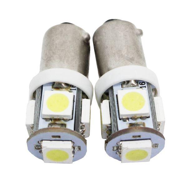 Б 【メール便】 LED バルブ BA9s/G14 平行ピン 180度 SMD 3chip 12V ...
