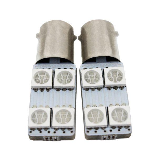 Б 【メール便】 高輝度 LED バルブ BA9s/G14 平行ピン 180度 SMD 3chip ...