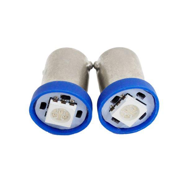 Б 【メール便】 高輝度 LED バルブ BA9s/G14 平行ピン 180度 SMD 3chip ...