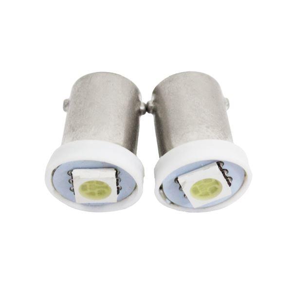 Б 【メール便】 高輝度 LED バルブ BA9s/G14 平行ピン 180度 SMD 3chip ...