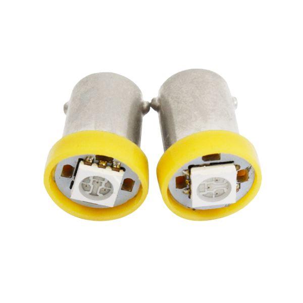 Б 【メール便】 高輝度 LED バルブ BA9s/G14 平行ピン 180度 SMD 3chip ...