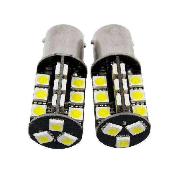 Б 高輝度 LED バルブ S25/BA15S シングル 平行ピン 180度 3chip SMD 2...