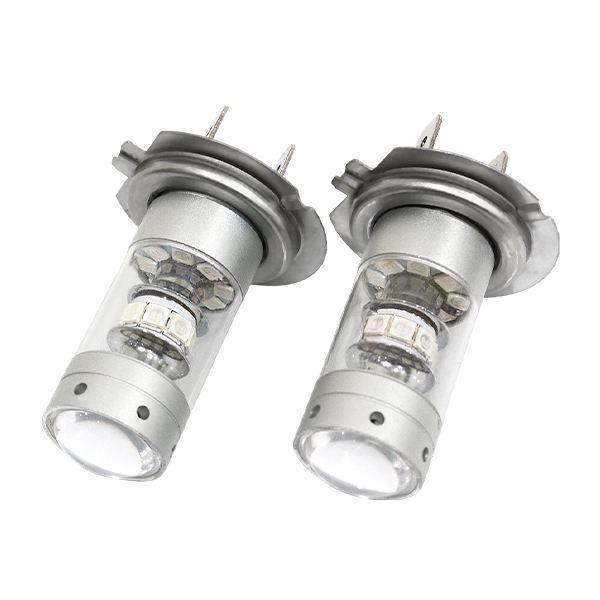 Б 【定形外】 交換用に！ 高輝度 ヘッドライト LED バルブ [ H7 ] SMD 28連 プロ...