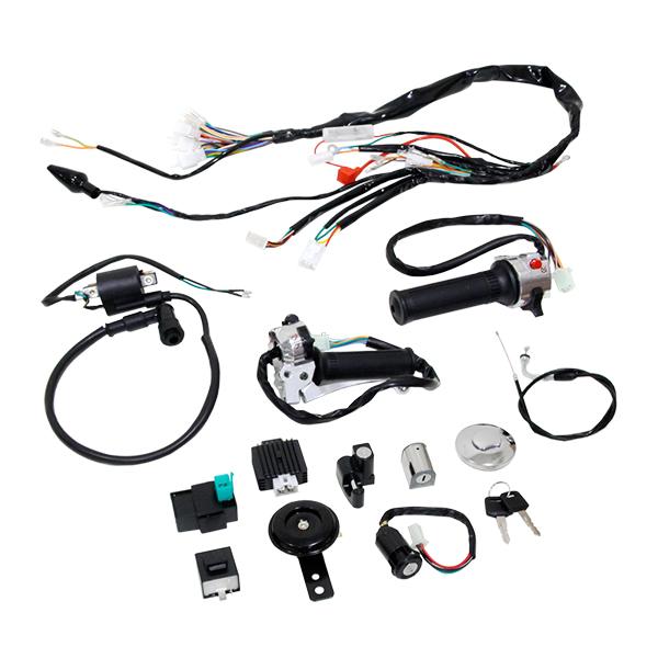 Б 送料無料 メインハーネスキット ホンダ系 6V車 4ミニ/4mini モンキー ゴリラ ダックス...