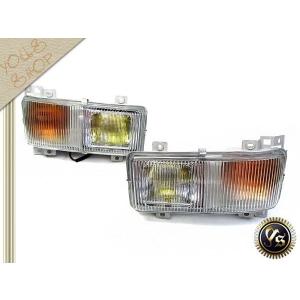 ふそう スーパーグレート H8.6〜H19.3 バンパー フォグランプ 24V