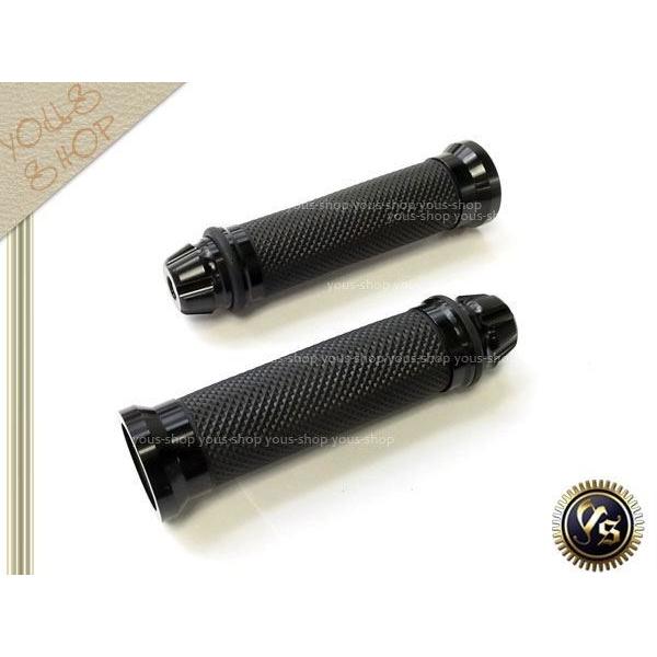 新品 高品質アルミ ラバー グリップ カスタム バイク バーエンド 22mm 22.2φ ドラッグス...