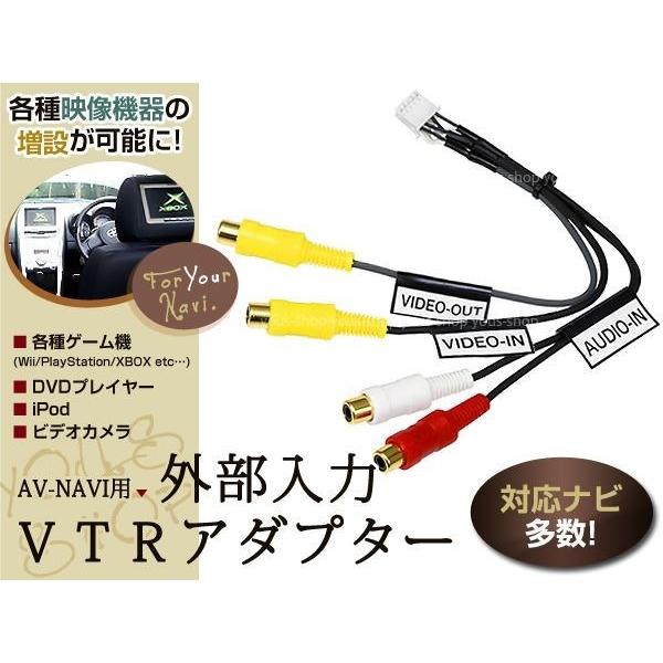 外部入力★クラリオンHDDナビ 映像OUT/VTR入力ケーブル 560HD