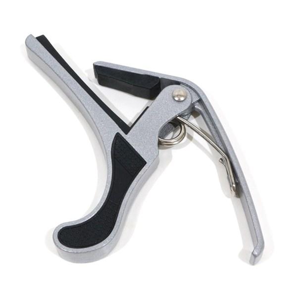 アコースティック ギター エレキ カポタスト カポ CAPO シルバー アコギ チューニング 軽量 ...
