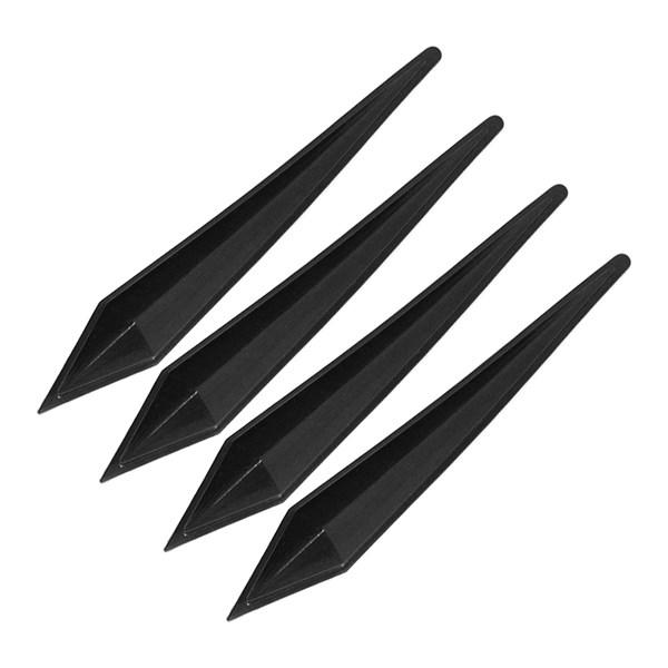 ミラー/ドアガード ボルテックスジェネレーター ゴムカナード ブラック カスタム WRX S4 シフ...