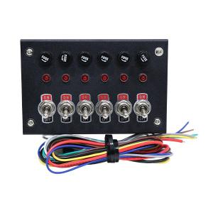 トラック デコトラ 12連スイッチボックス 12V 24V ステンレス メイン