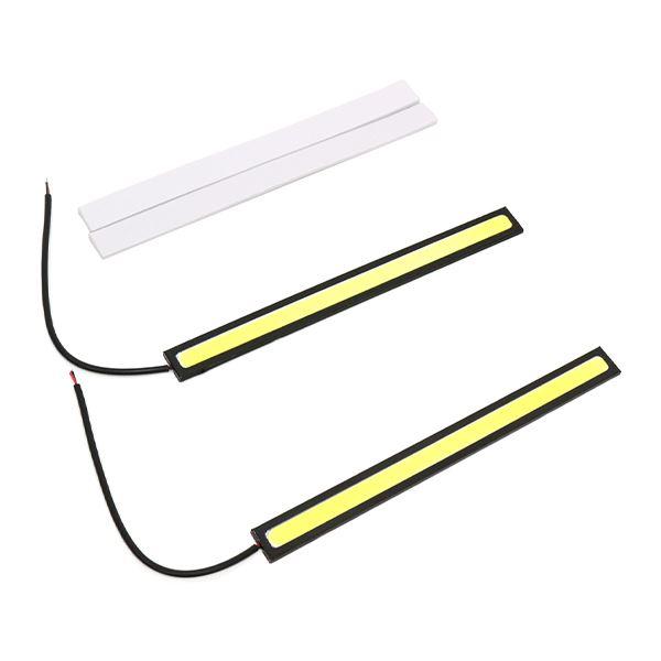 ю メール便】 LED デイライト スポットライト COB 防水仕様 薄型タイプ 定電圧回路搭載 バ...