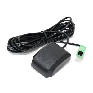 ю 【メール便送料無料】 イクリプス 2020年モデル AVN-P10W 高感度！ GPSアンテナ ナビ 汎用 コネクター 防水 マグネット 緑 角型｜ショップユーズ