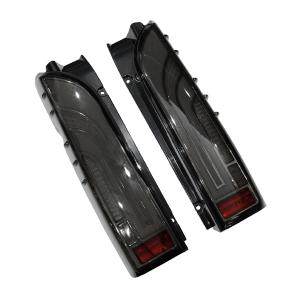 200系 ハイエース ダブル ファイバー LED テールライト レッド 左右