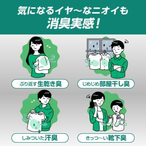 ハミング消臭実感 柔軟剤 つめこみ洗いも、部屋...の詳細画像3