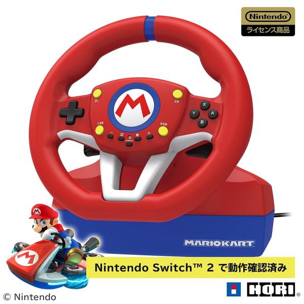 爆買 任天堂ライセンス商品 マリオカートレーシングホイール for Nintendo Switch ...