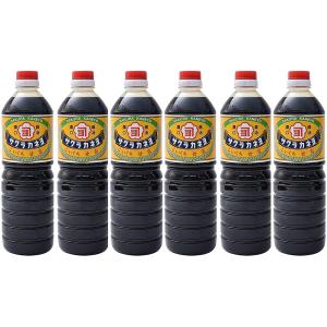 サクラカネヨ　【濃口醤油　甘露　1000ml】 6本